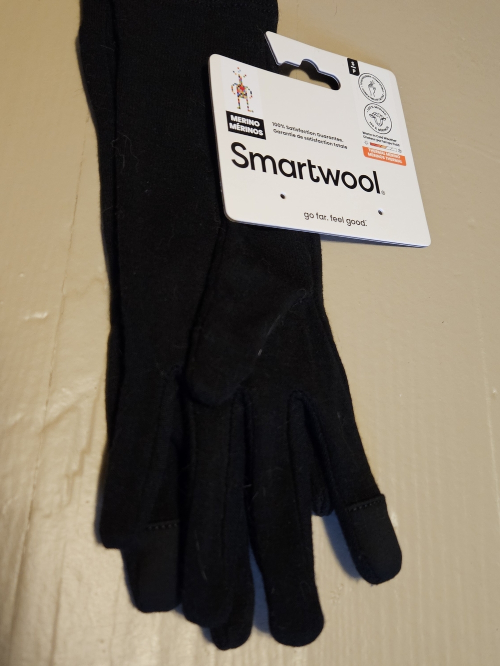 Smartwool Merino Touchscreen Gloves - Black